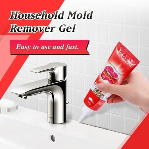 Household Mold Remover Gel 1PCS Household Chemical Miracle Deep Down Wall Mold Mildew Remover Cleaner Caulk Gel Stain Cleaner