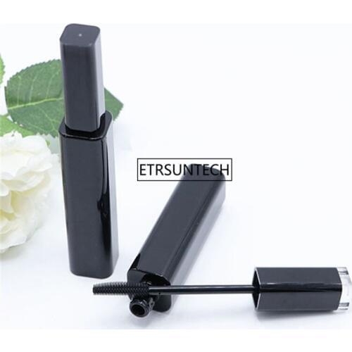 100pcs Portable Vial Liquid Bottle Container Black Cap Refillable Bottles Empty Mascara Tube Eyelash Bottle F3525