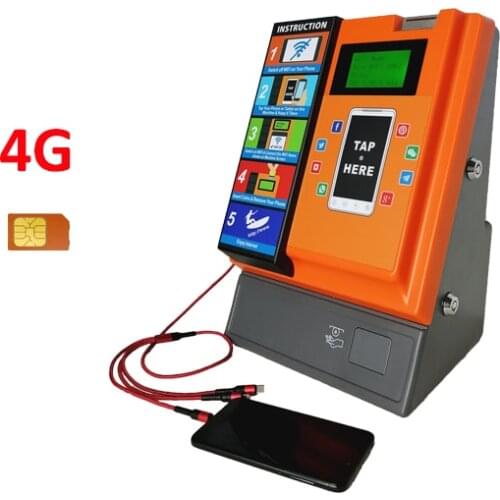 2021 Small Business Smart 4G 24H Automatic Payment Credit Card Terminal Kiosk Tap Coin WiFi Vending Machine