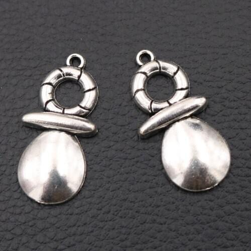 8pcs Creative Swimming Tools Pendant, Life Buoy Charms, Kayak Charms, Inflatable Cushion Charms, DIY Jewelry handicraft making