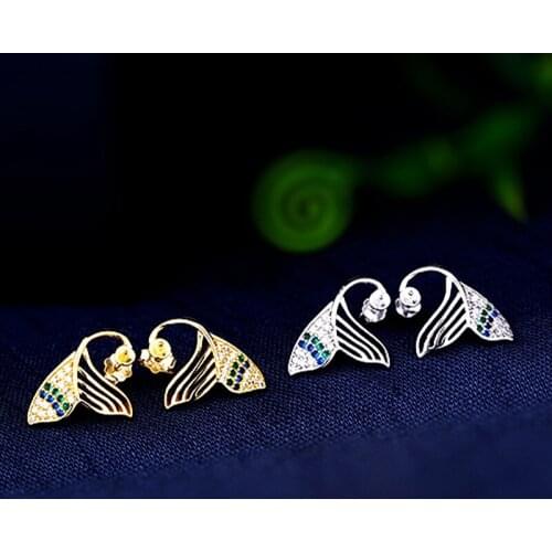 925 Sterling Silver 6-9mm Pearl Round Bead Semi Mount Stud Earrings Cubic Zirconia CZ