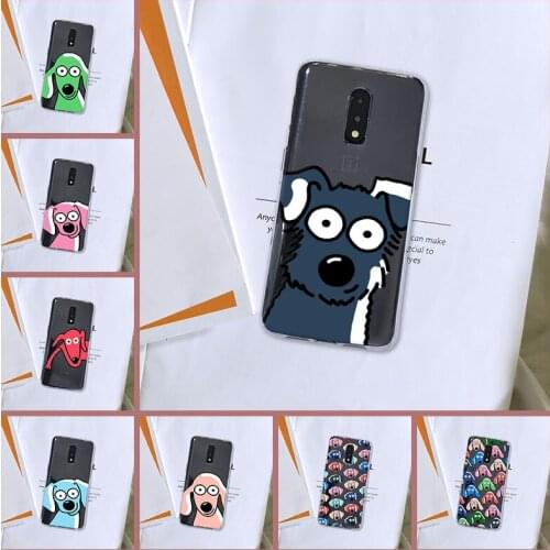 Back Cover For OnePlus 3 3T 5 5T 6 6T 7 7 Pro Silicone Soft Cute Dog Puppy Phone Case For One Plus 7 7 Pro 6 6T 5 5T 3 3T Case