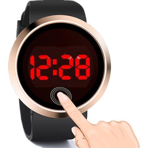Luxury Digital Watch Electronic Touch Screen Watch Men Women Sport Mens Watch Womens Watches Clock relogio masculino digital