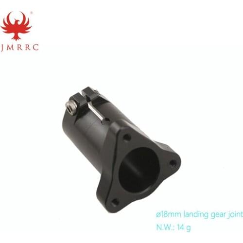 JMRRC DIY 16mm 18mm 25mm Landing Gear Mount Joint Connector Aluminum Fixed Seat for Multi-rotor Agricultural Drone
