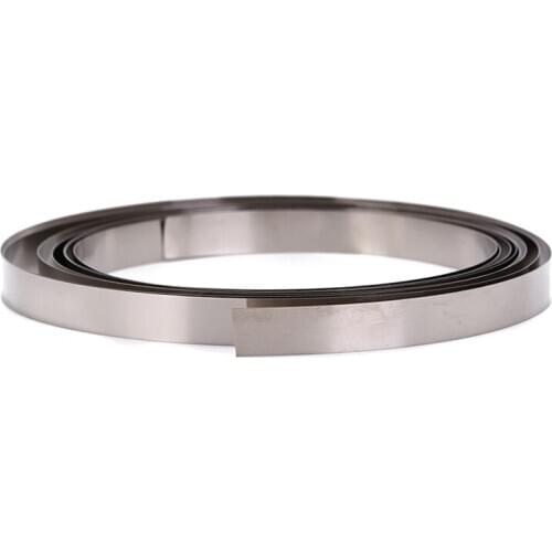 Metal 2M 8mm X 0.1/0.12/0.15 Nickel Plated Strip Tape for Li 18650 Battery Spot Welding Compatible for Spot Welder Machine