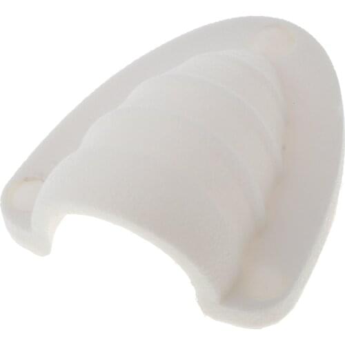 Plastic Clam Shell Ventilators Cable Wire Covers for Boats Marine L Black