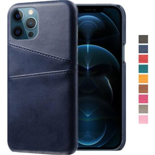 Retro PU Leather Cover Coque For iPhone 12 13 Pro Max Mini Funda Card Slots Wallet Case For iPhone 12Pro 13Mini 13Pro Max Capa