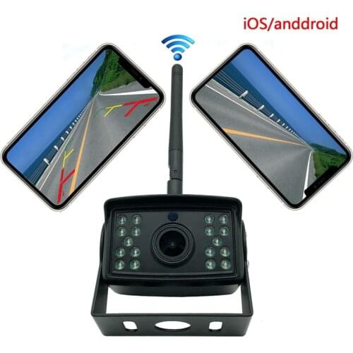 Novel-WIFI Reversing Camera Car HD 1080P Rear View System Waterproof Vehicle Cameras for iPhone and Android