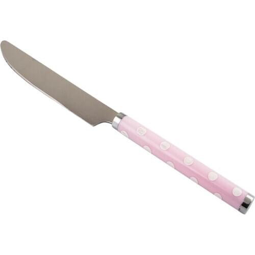 Pink Single Dinner Knife