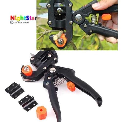 Garden Fruit Tree Pro Pruning Shears Scissor Grafting cutting Tool + 2 Blade garden tools set pruner Tree Cutting Tool