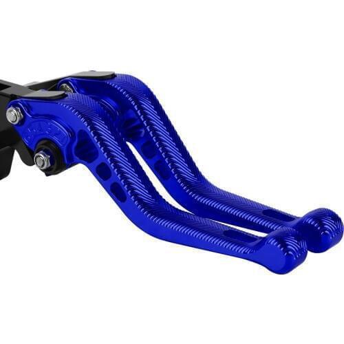 SMOK 3D Anti-slip Clutch Brake Levers for Yamaha R1 / R1M / R1S 2015-2018 R6 2017-2018 Adjustable CNC Aluminum Alloy
