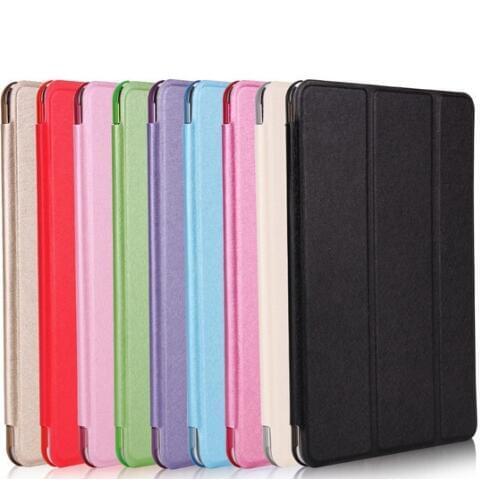 Three Folding Smart Sleep Wake Magnetic Leather Folios Stand Case Cover For iPad For iPad Mini 1 2 3 4 Air/5 Air 2