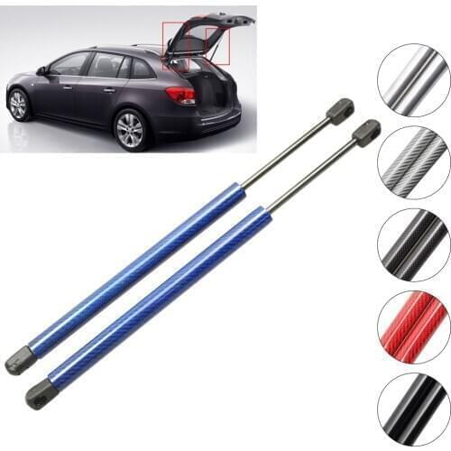Carbon fiber for for CHEVROLET CRUZE Hatchback (J305) 2008-2016 Rear Trunk Tailgate Lift Supports Gas Struts springs dampers