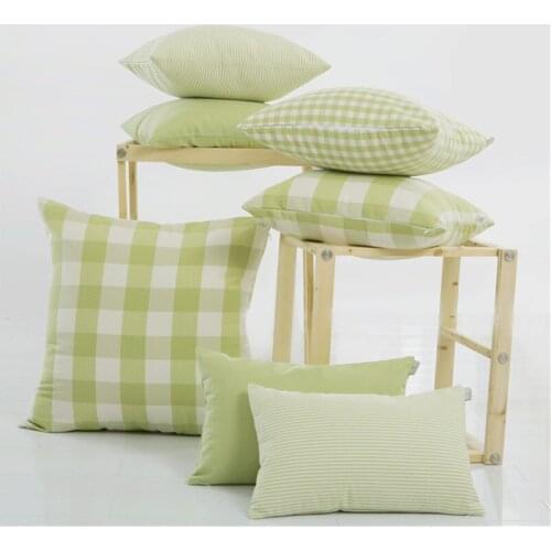 Ready Stock 1 PC 45X45 Cm Style Spring Pattern Pillow Cover Don't Include Pillow Inner for Bed Sofa Seat Car Cushion 1JL0108-G