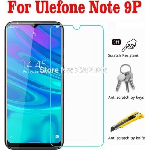 Phone Tempered Glass for Ulefone Note 9P Protective Film Screen Protector for Ulefone Note 9 P Ptotective Cover Glass Film