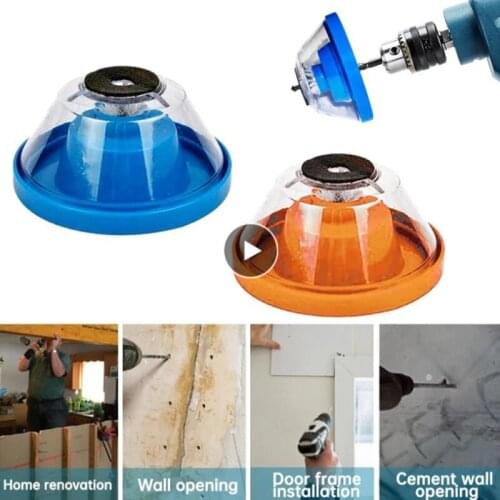 1PC Reusable Electric Hammer Drill Dust Cover Drill Dust Collector & Display Case 4-10mm DIY Power Tool Drill Bit Accessories
