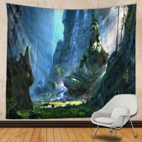 Dreamy Forest 3D Tapestry Wall Hanging Bed Spread Beach Towel Table Cloth Yoga Mat Home Decoration Concise Style Design