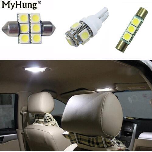 8pcs A Lot For MAZDA Cx-5 Cx5 CX-5 LED Reading Lights Interior Dome Lamp Rear Lights License Plate Light