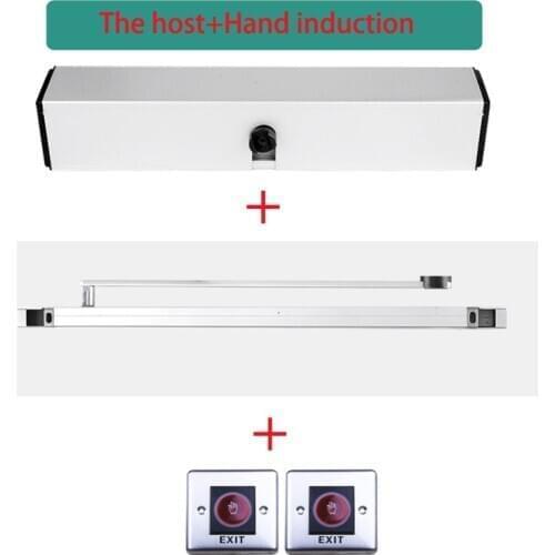 Remote control with exit button Automatic Swing Door Opener motor single leaf 100kg loading weight