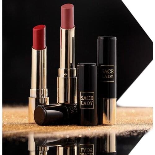 12 Colors Velvet Matte Lipstick Long-lasting Moisturizing Lip Non-stick Cup Waterproof Sweatproof Makeup Easy To Carry TSLM1