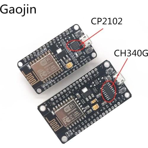 Wireless module CH340 CP2102 NodeMcu V3 V2 Lua WIFI Internet of Things board based ESP8266 ESP-12E with pcb Antenna