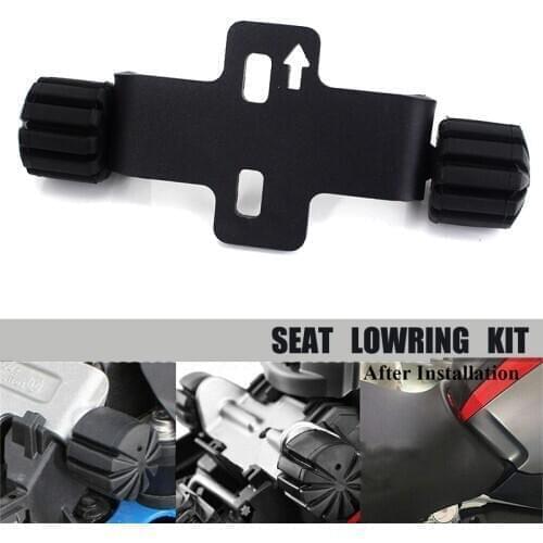 For BMW R1200 GS R LC R1250GS ADV Adventure R1200RT 08-19 Moto Rider Seat Lowering Kit Adjustable 10mm Handle Saddle Bracket