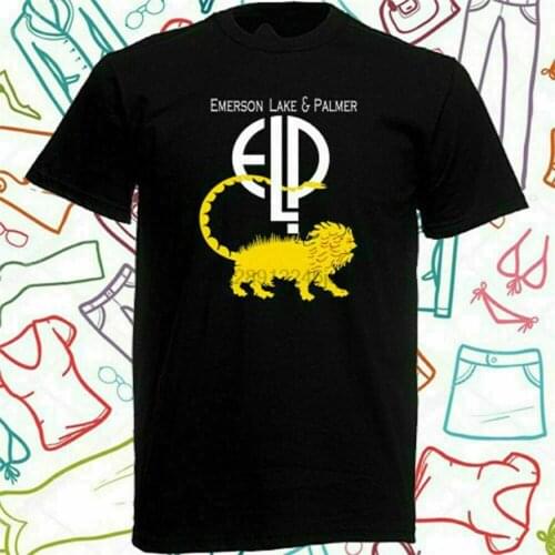 Limitiert Neu Emerson Lake And Palmer Album Logo Men Women T-Shirt Gr&ouml&szlige S-3XL Retro Tee Shirt
