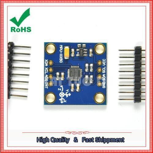 GY-52 MPU-6050/60003 three-axis gyroscope acceleration sensor 6-axis attitude tilt module board