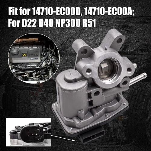 AGR EGR Valve for NISSAN Navara NP300 Pathfinder Pick UP Cabstar 14710EC00D New