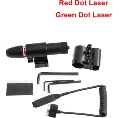 Red Green Dot Laser Sight With 11mm/20mm Rail Mount For Airsoft Air Guns Hunting Accessories