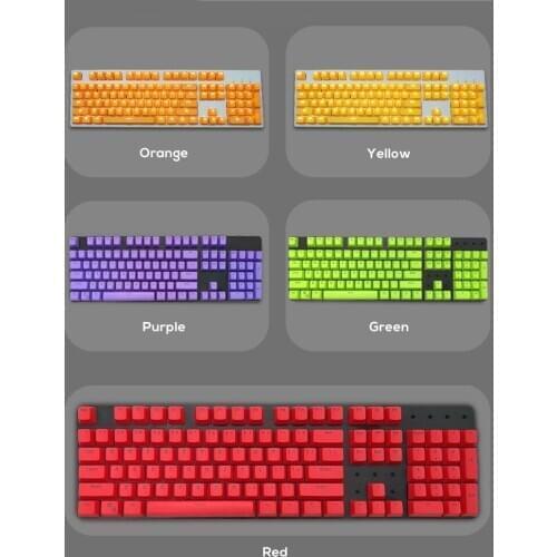 Mechanical Keyboard Keyscaps PBT English Language Keys For Cherry MX GK61 SK61 Anne Pro2 Jazz NOPPOO IKBC GANSS RK61 KBT FICO