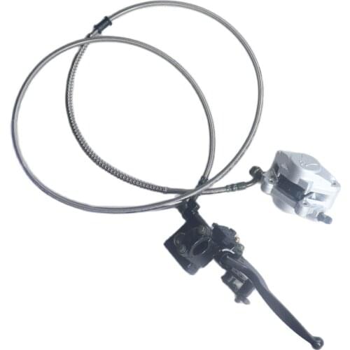 Motrcycle Hydraulic Rear Disc Brake Caliper System + Pads for 150cc 250cc Quad Dirt Bike ATV Good Quality