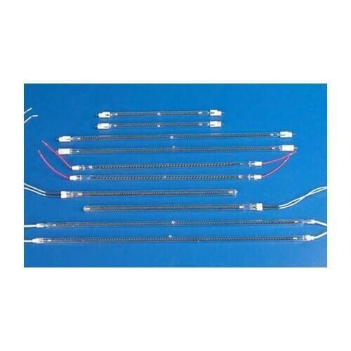 Black filament carbon fiber filament heater lamp for oven