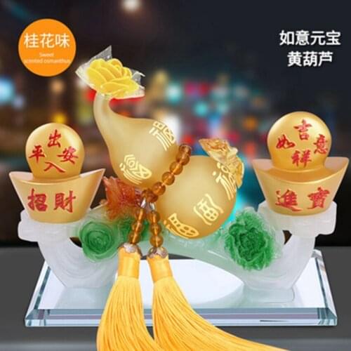 New product car perfume seat gourd car decoration car car interior car accessories wishful gourd car perfume seat