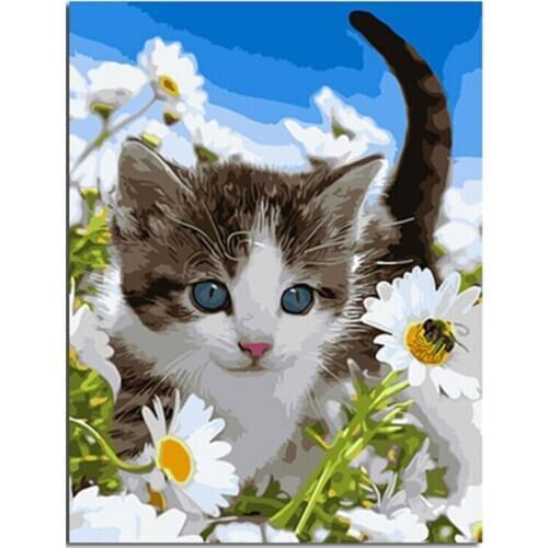 Full Diamond Embroidery sale,5D,diy,Diamond Painting,DIY Painting By Numbers Cat ,3d Cross Stitch,Diamond Mosaic,home Decoration