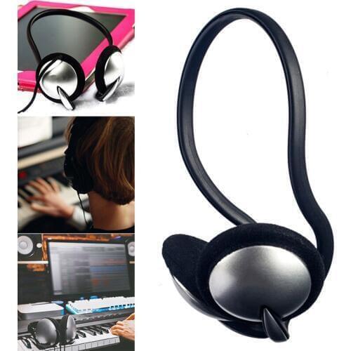 Wired Neckband Headphones 3.5mm/6.35mm Plug High Sound Quality Piano Headset DQ-Drop