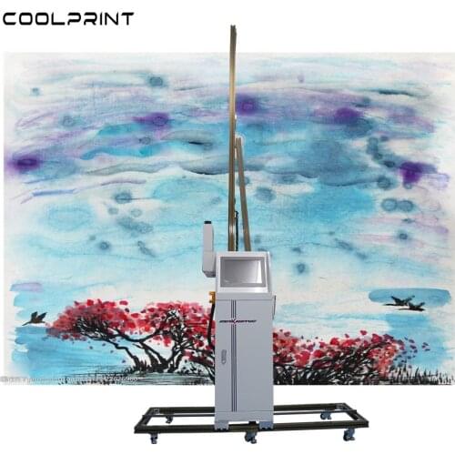 Direct to wall Vertical Printer 3D Effect Inkjet UV printing machine