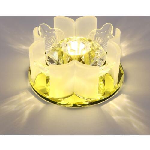 Modern LED Living Room Corridor Hallway Ceiling Light Hotel Lobby Spot Lights Glass Balcony flush mounted Ceiling Lamp