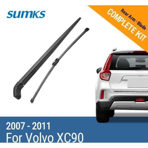SUMKS Rear Wiper & Arm for Volvo XC90 R-Design 2007 2008 2009 2010 2011