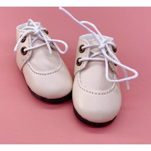 Tilda Shoes For Paola Reina Minifee Dolls,Mini Girls Bow Design for MSD 1/4 Bjd Cute Shoes for Dolls Accessories 5.6cm