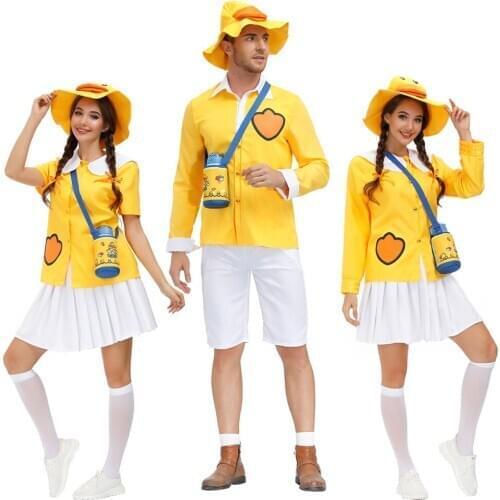 2020 Halloween "Peace elite" little yellow duck dress Clubwear Fancy Dress Costumes MS4615 SMLXL