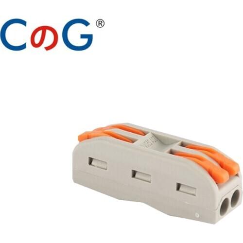 PCT 222 series PCT2-2 plug-in color butt connector compact quick connector terminals