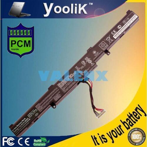 A41N1611 A41LP4Q Laptop Battery for Asus ROG Strix GL553VW FX53VD GL753V GL752VW FX53VD