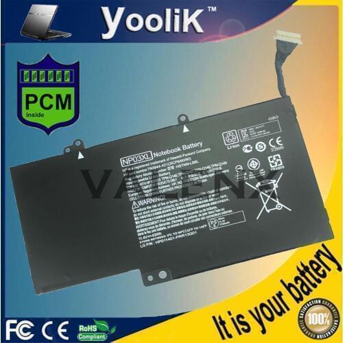 Laptop battery HSTNN-LB6L NP03 NP03XL TPN-Q146 TPN-Q147 TPN-Q148 TPN-Q149 767068-005 for HP FOR ENVY 15-U FOR Pavilion X360