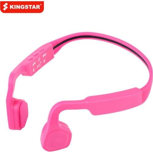 KINGSTAR S18 Bone Conduction Headphone with Microphone Wireless Bluetooth Headsets Stereo Sports Waterproof Hands-free Earphones