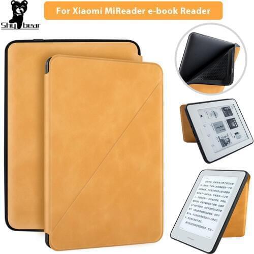Soft TPU Case for Xiaomi MiReader e-book Smart Case for Xiaomi e-book Reader Foldable e-reader Cover funda capa