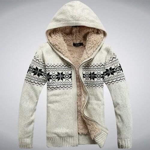 ICPANS Men's Cardigans With A Hood