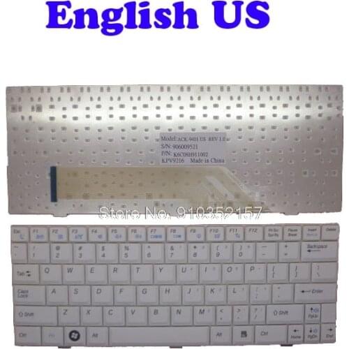 Laptop Keyboard For MSI U100 U130 U123 U90 U90X V022322AS1 US S1N-1UUS351-SA0 V022322AK1 SP S1N-1EES341-SA0 NE S1N-1EDN341-SA0
