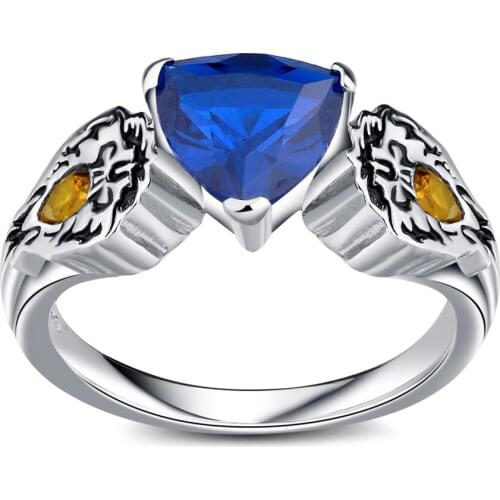 WOW The Alliance Badge Inspird Ring World of Warcraft Sterling 925 Silver Ring