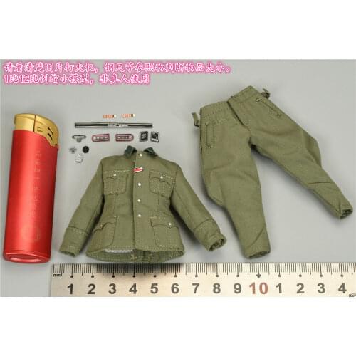 XD80004 1/12 Scale Palm Series Soldier M36 Uniform and Pants Model for 6"